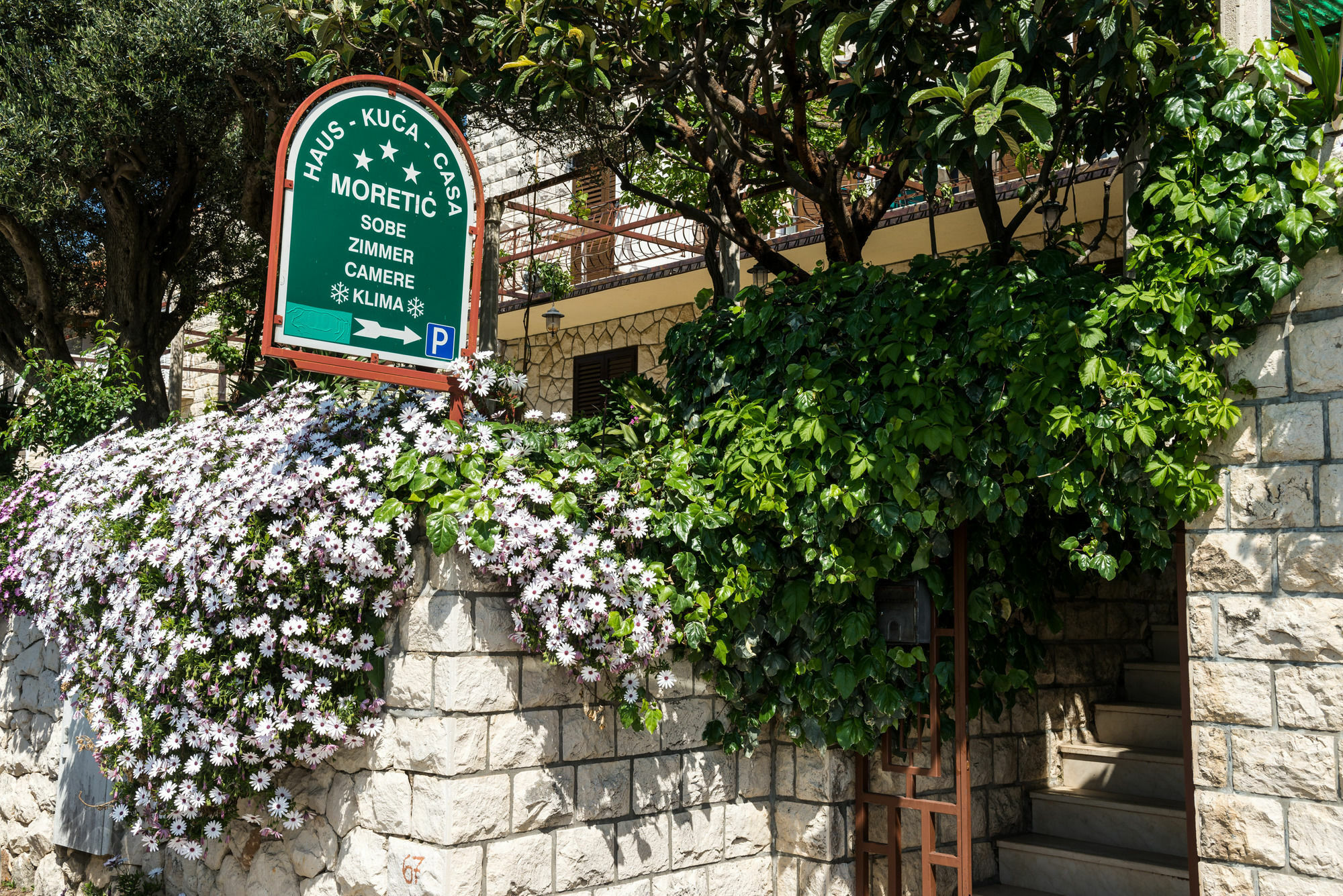 Guesthouse Moretic Orasac Dış mekan fotoğraf